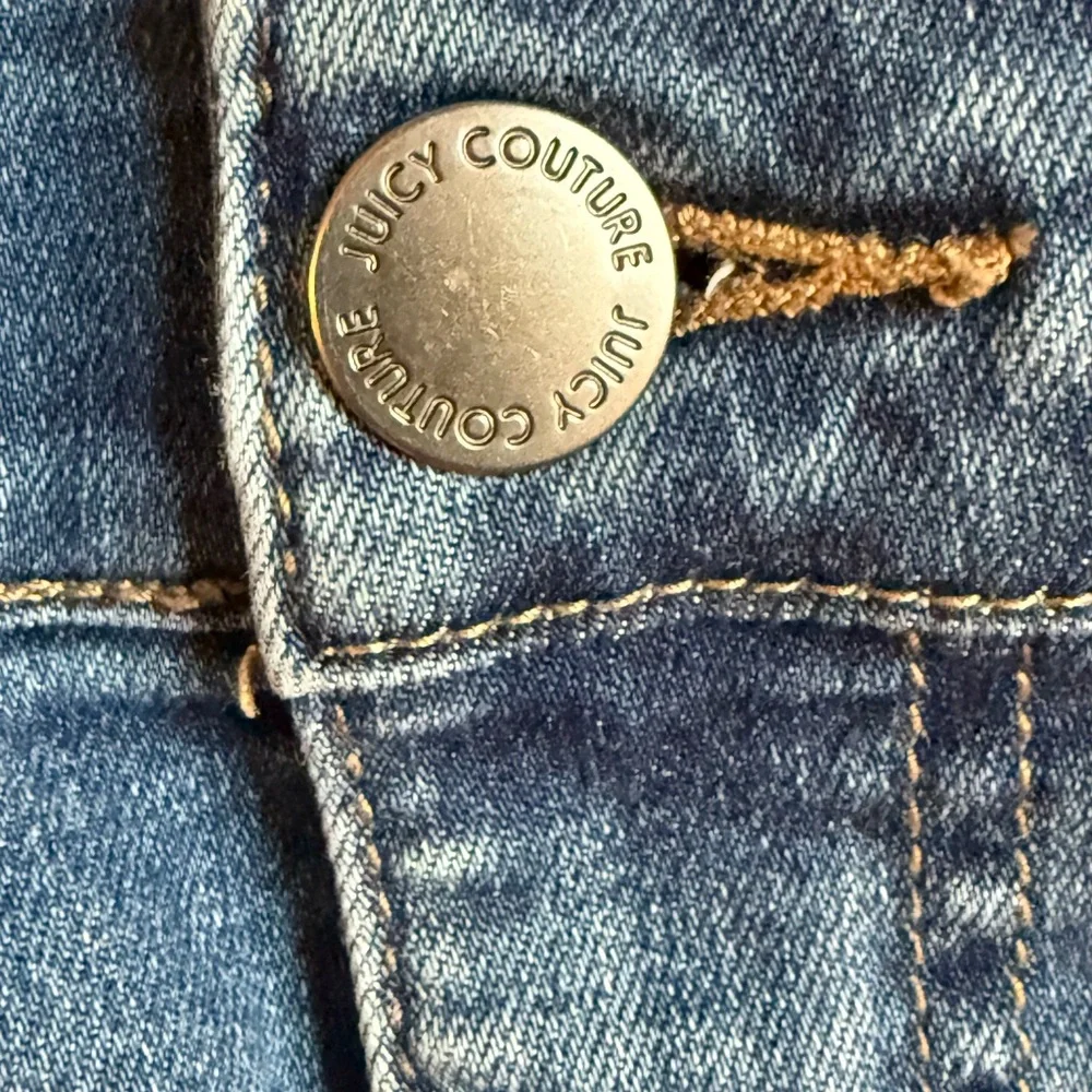 Juicy Couture Distressed Skinny‎ Jeans Size 8 Y2K Mid Rise Stretch
